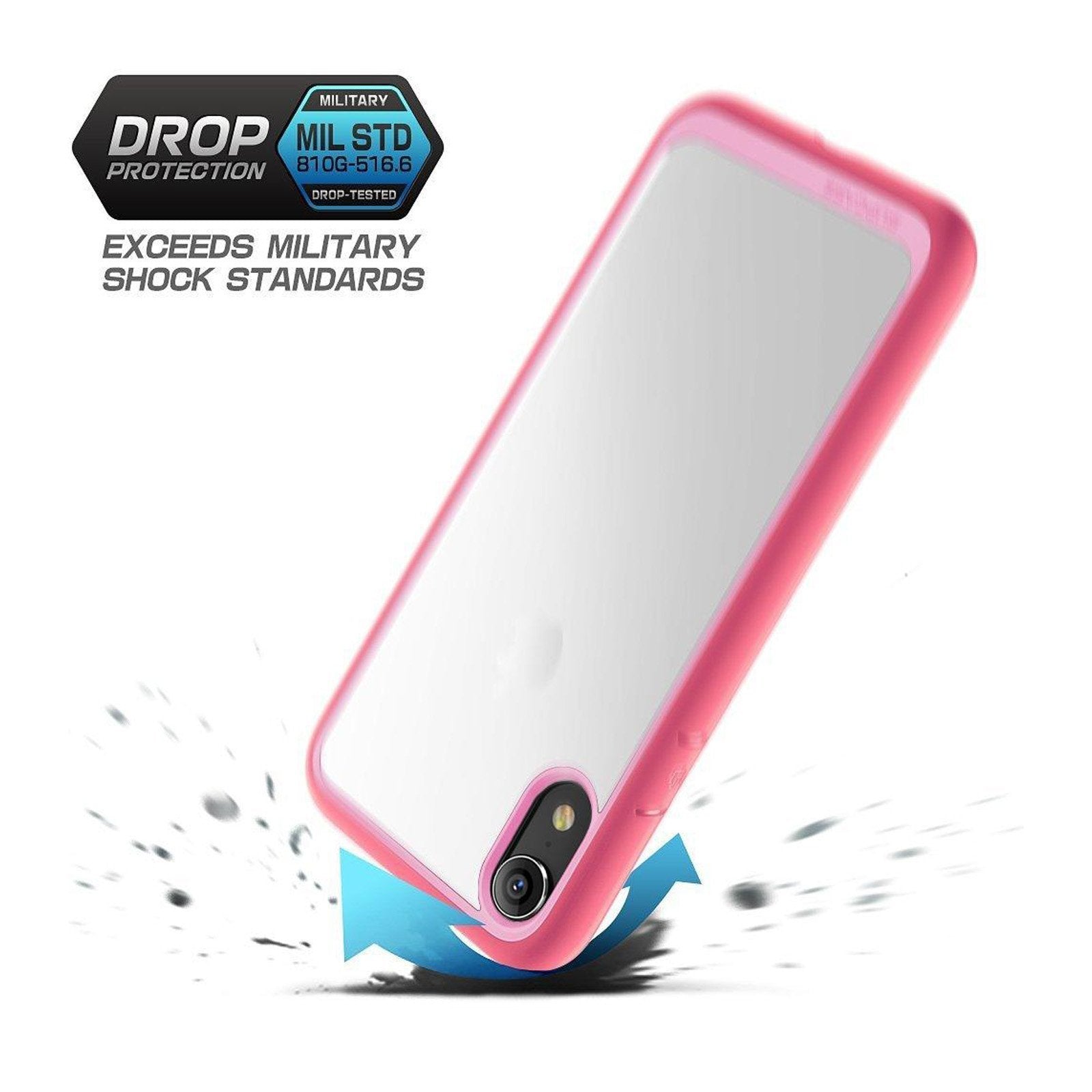 iPhone XR Unicorn Beetle Style Slim Clear Case-Pink | SUPCASE