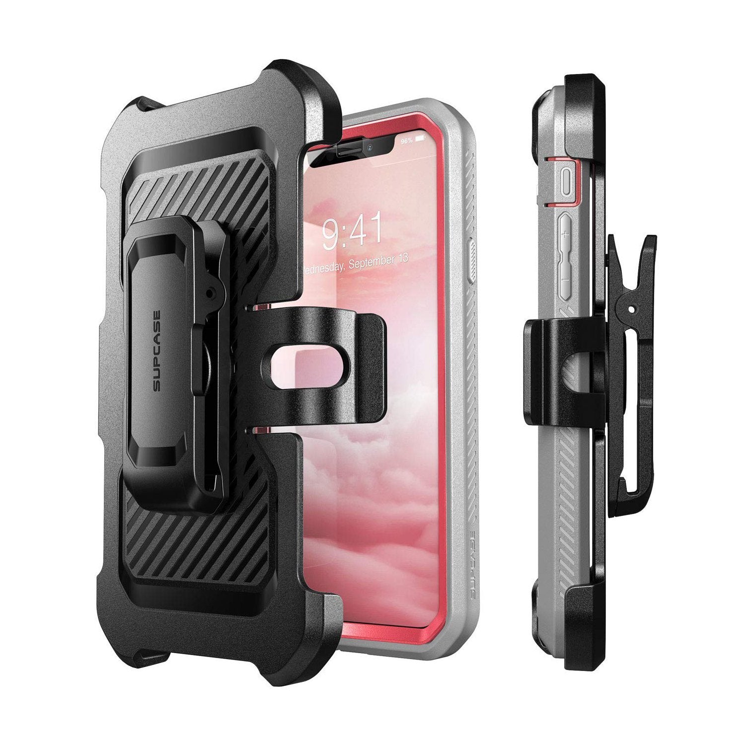 iPhone X / XS Unicorn Beetle Pro Rugged Holster Case-Pink | SUPCASE