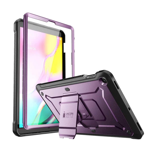 Galaxy Tab S5e 10.5 inch (2019) Unicorn Beetle Pro Full-Body Rugged Case-Metallic Purple