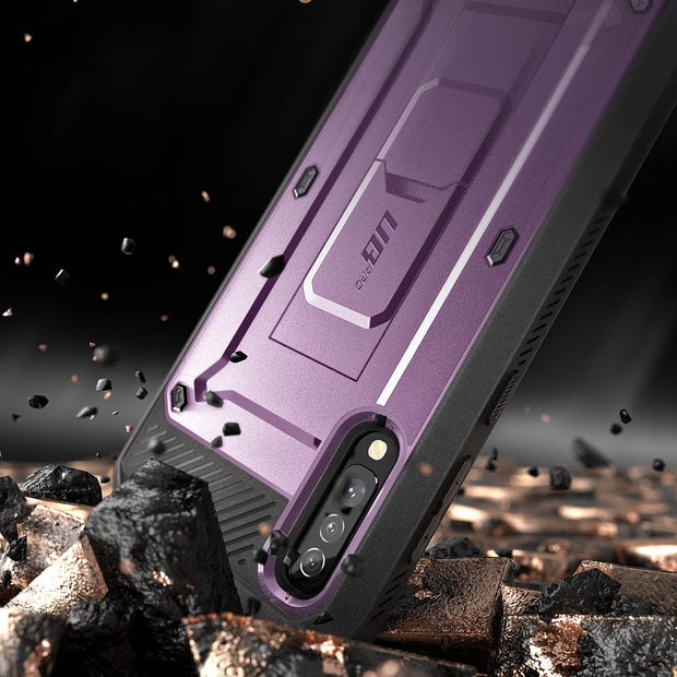 Galaxy A50 Unicorn Beetle Pro Rugged Case-Metallic Purple
