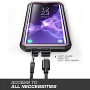 Galaxy S9 Plus Unicorn Beetle Pro Full Body Rugged Case-Metallic Purple