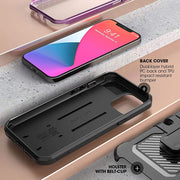 iPhone 12 Pro Max 6.7 inch Unicorn Beetle Pro Rugged Case-Metallic Purple