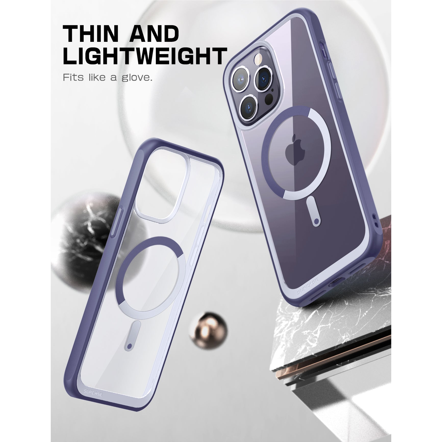 SUPCASE | iPhone 14 Pro (2022) | UB MAG Clear Bumper Case