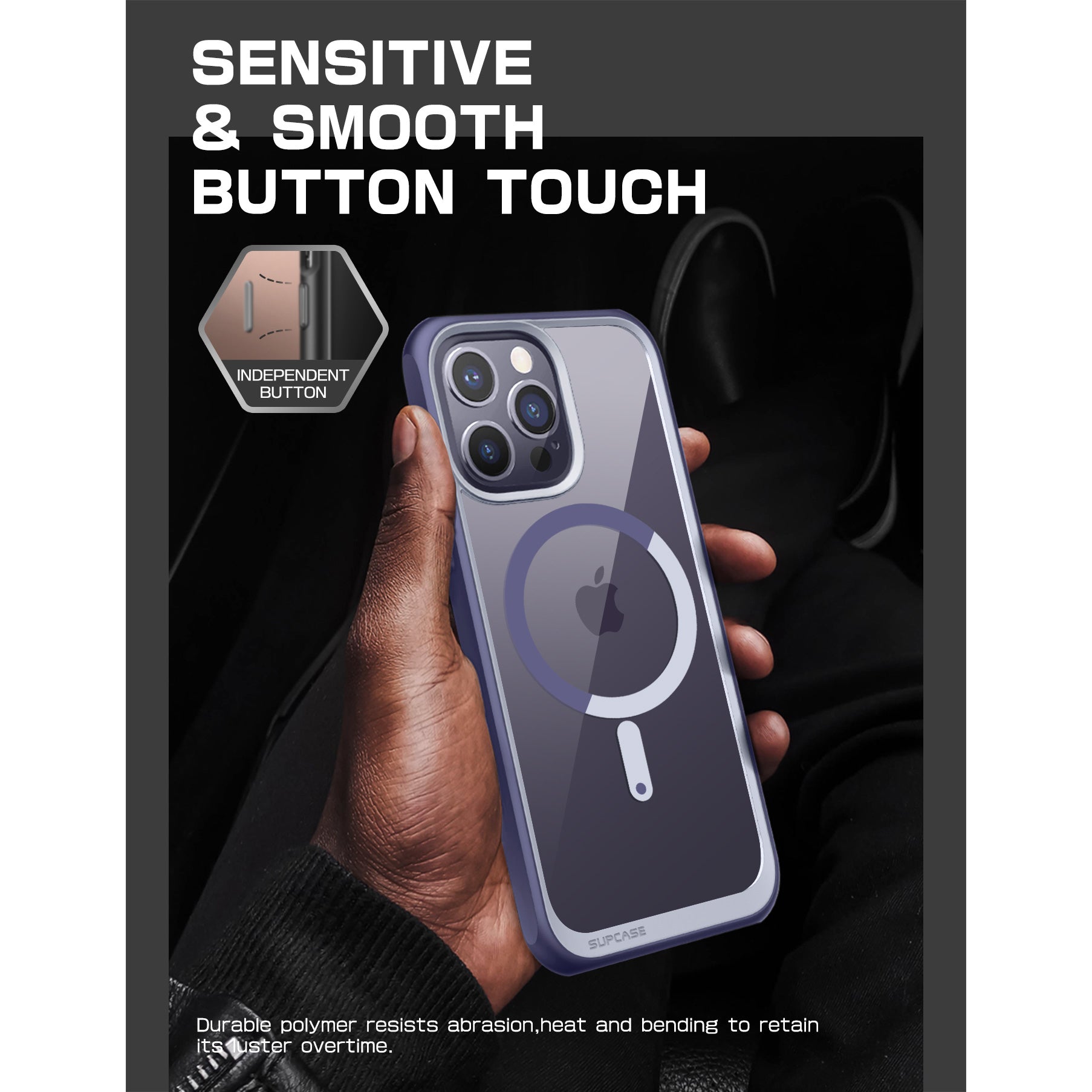 SUPCASE | iPhone 14 Pro (2022) | UB MAG Clear Bumper Case
