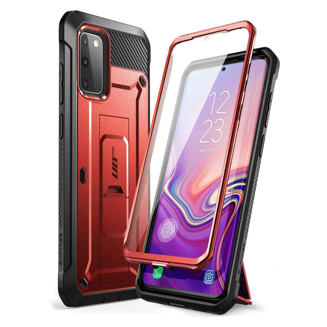 Galaxy S20 FE Unicorn Beetle Pro Rugged Case-Metallic Red Galaxy S20 FE Unicorn Beetle Pro Rugged Case-Metallic Red