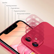 iPhone 11 6.1 inch Camera Lens Protector-Red