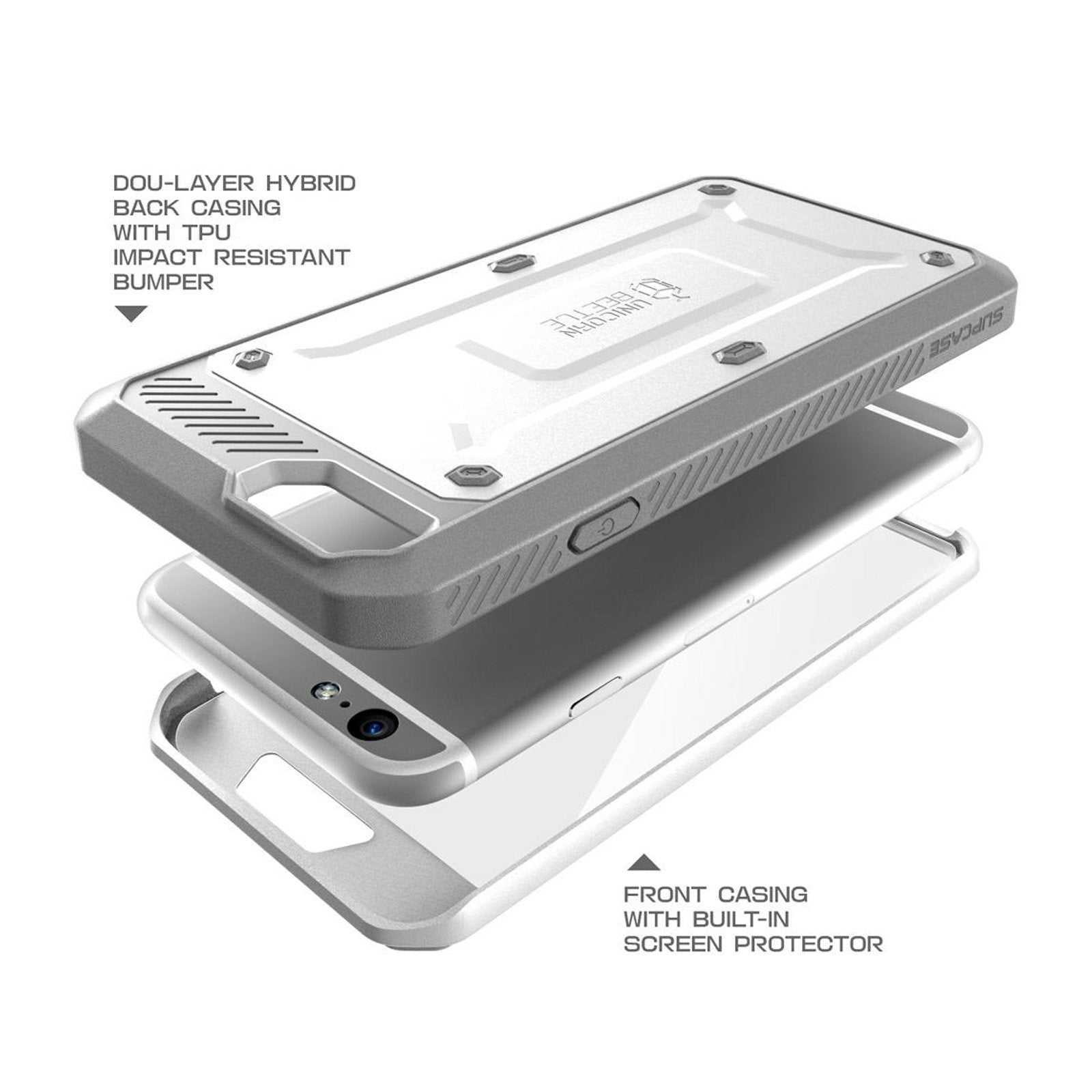 iPhone 6/6S Plus Unicorn Beetle Pro Holster Case | i-Blason