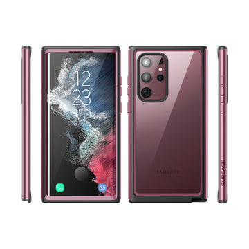 Galaxy S22 Ultra Unicorn Beetle EDGE XT Bumper Case-Burgundy Galaxy S22 Ultra Unicorn Beetle EDGE XT Bumper Case-Burgundy